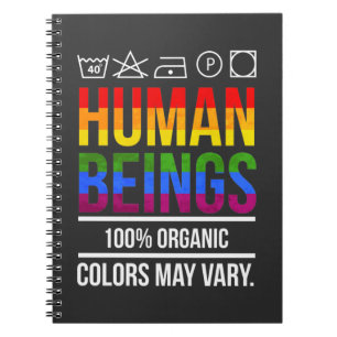 Caderno Espiral Igualdade de Direitos Humanos Apoio à Consciênci