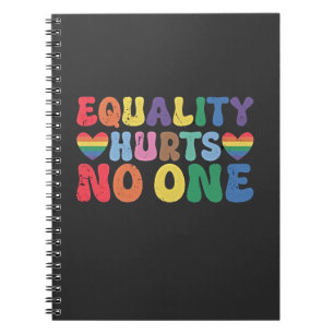 Caderno Espiral Igualdade não prejudica ninguém LGBT (Direitos Hum