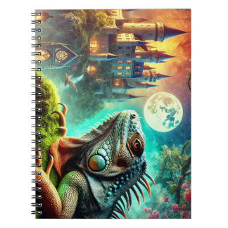 Caderno Espiral iguana