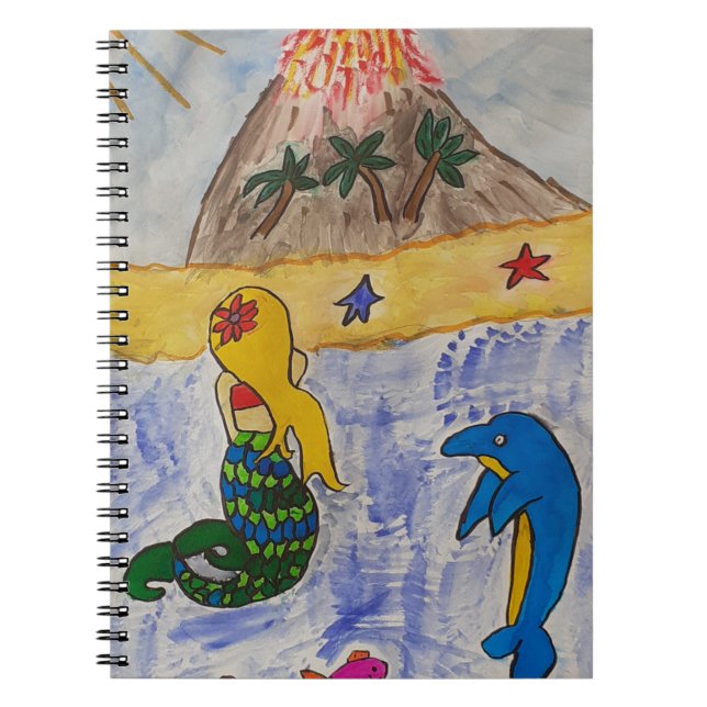 Caderno Espiral Ilha da Sereia (Frente)