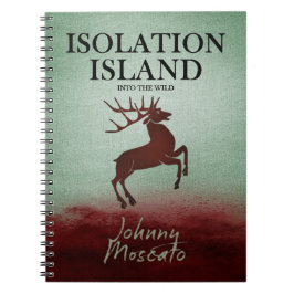 Caderno Espiral Ilha de Isolamento Design de Veado