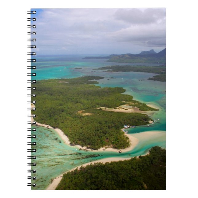 Caderno Espiral Ilha dos Cervos, Maurícia (Frente)