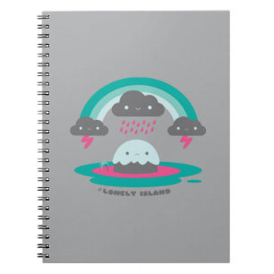 Caderno Espiral Ilha triste 2