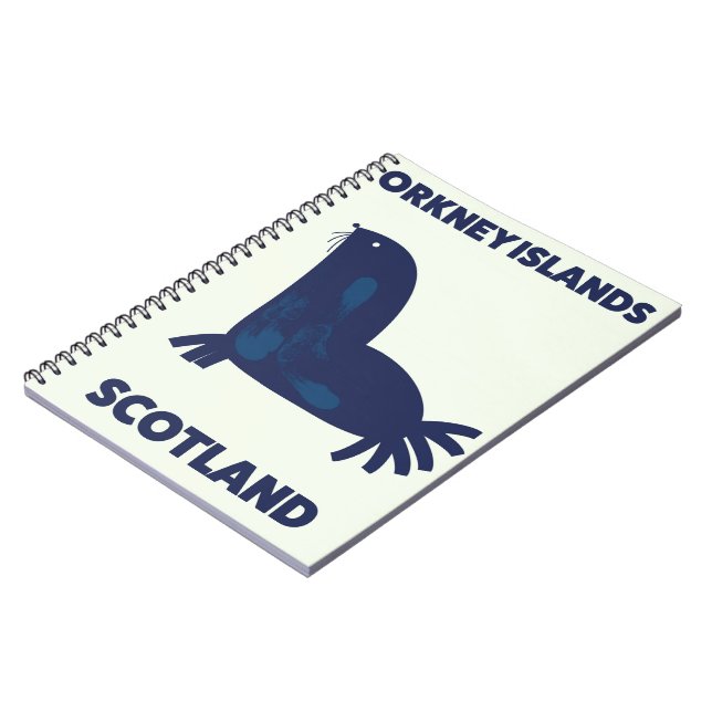 Caderno Espiral Ilhas Órcades, Escócia (Left Side)