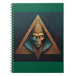 Caderno Espiral Illuminati Wall Crest