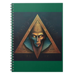 Caderno Espiral Illuminati Wall Crest
