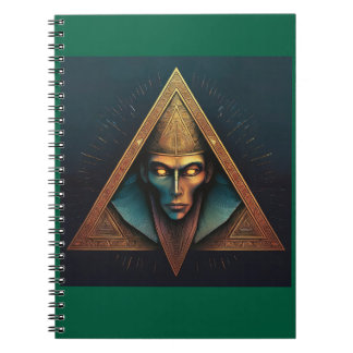 Caderno Espiral Illuminati Wall Crest