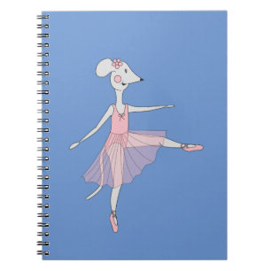 Caderno Espiral illusima Bailarina Rato