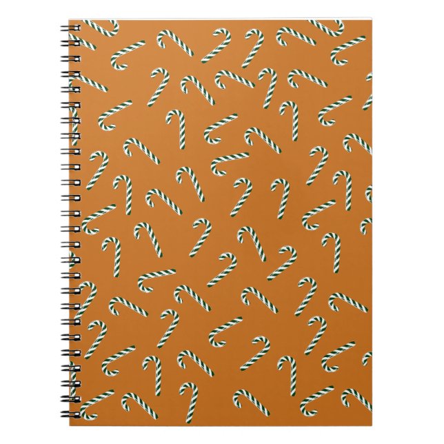 Caderno Espiral Ilustração de balas (Frente)