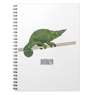 Caderno Espiral Ilustração de desenho do campeão de Jackson