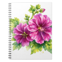 Ilustração de Flor Aquarela Roxa