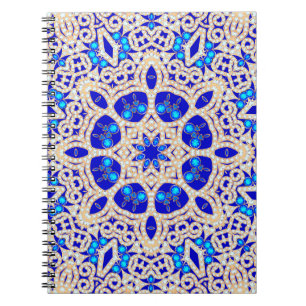 Caderno Espiral Ilustração do fundo de colheita com precioso