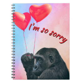 Caderno Espiral "I'm so sorry"