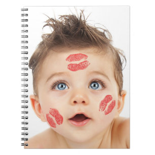 Caderno Espiral Imagem do Cupido bonito pequeno