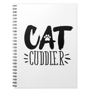 Caderno Espiral Imagens De Gatos De Gato Feliz E Cuddler