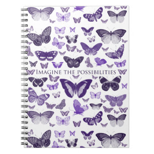 Caderno Espiral Imagine as possibilidades