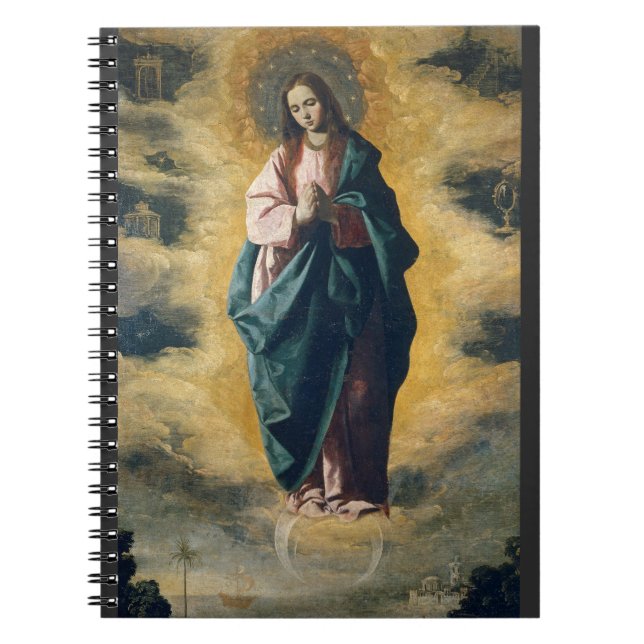 Caderno Espiral Immaculate Conception de Zurbarán (Frente)