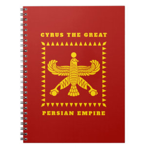 Caderno Espiral Império Persa Ciro O Excelente Achaemenid Shahbaz