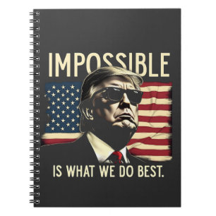 Caderno Espiral Impossível É O Que Fazemos De Melhor Idiota 4 De J