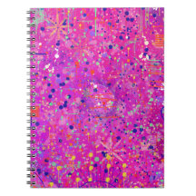 Impressão Abstrata Jubileu Magenta