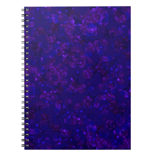 Caderno Espiral Impressão de faísca do boque (Frente)