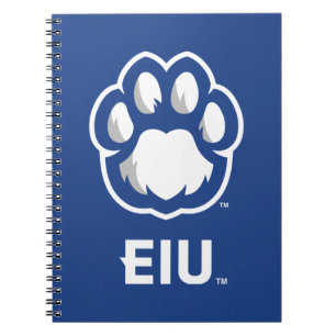 Caderno Espiral Impressão de Paw e EIU de Panteras do Illinois Ori