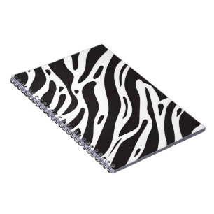 Caderno Espiral Impressão de zebra