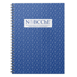 Caderno Espiral IMPRESSÃO do selo branco NOBCChE