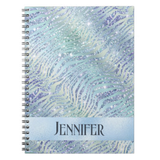 Caderno Espiral Impressão holográfica de zumbido