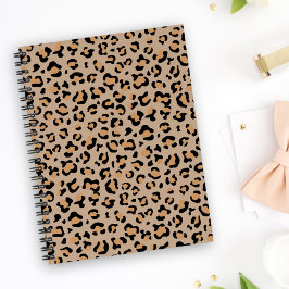 Caderno Espiral Impressão Leopardo, Manchas Leopardo, Leopardo Cas