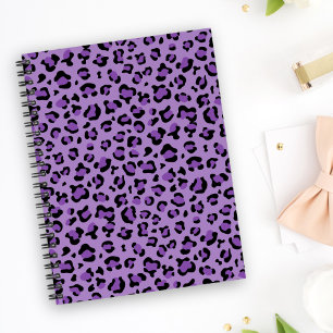 Caderno Espiral Impressão Leopardo, Manchas Leopardo, Leopardo Rox