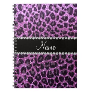 Caderno Espiral Impressão roxo pastel conhecido feito sob
