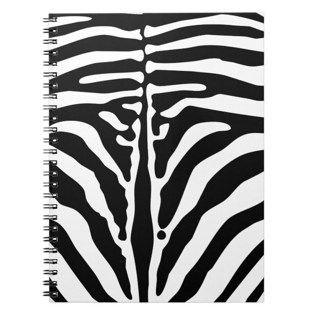 Caderno Espiral Impressão zebra (Frente)