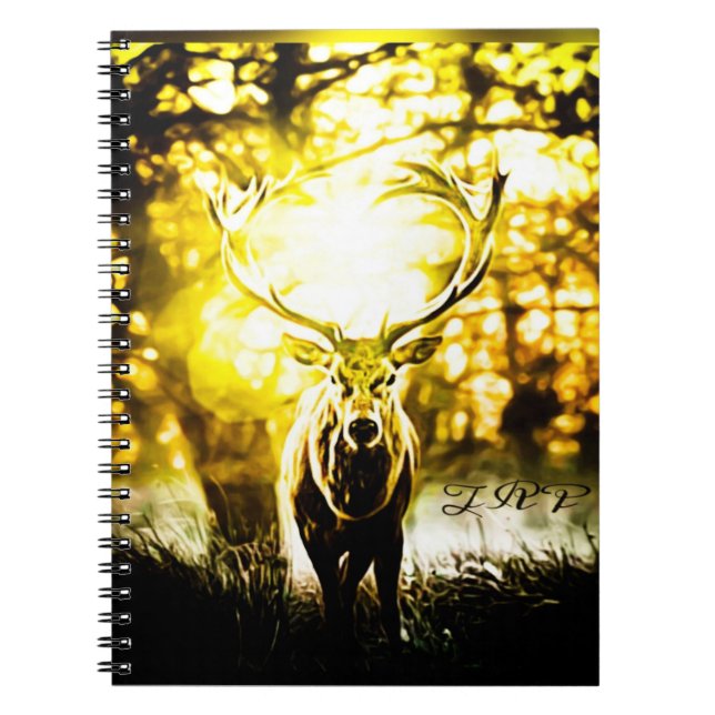 Caderno Espiral Impressionante Deer (Frente)