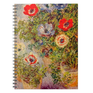 Caderno Espiral Impressionista Floral - Claude Monet