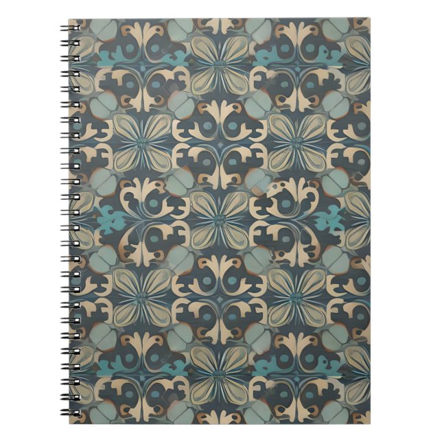 Caderno Espiral in blue (Frente)