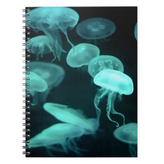 Caderno Espiral incandescência das medusas