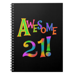 Caderno Espiral Incrível 21 t-shirts e presentes de aniversário
