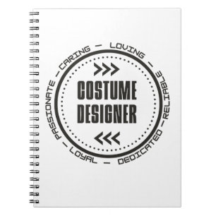 Caderno Espiral Incrível Costume Designer
