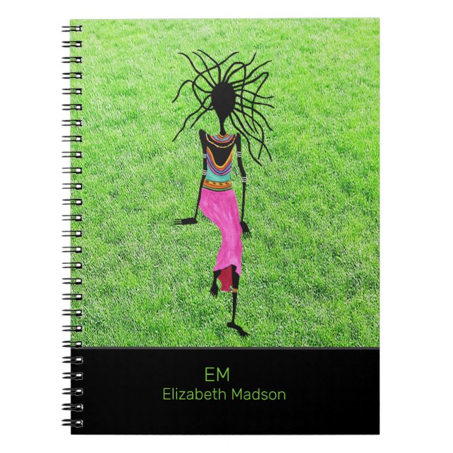 Caderno Espiral Incrível, Dançando na Grass (Frente)