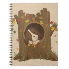 Caderno Espiral Incrível outono: Beagle