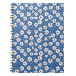 Caderno Espiral Indigo Dream Daisies