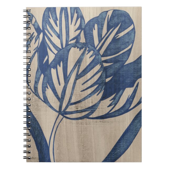 Caderno Espiral Indigo Tulip (Frente)
