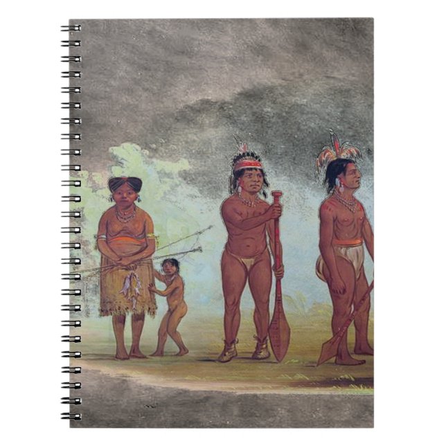 Caderno Espiral Índios Clatsop (Frente)