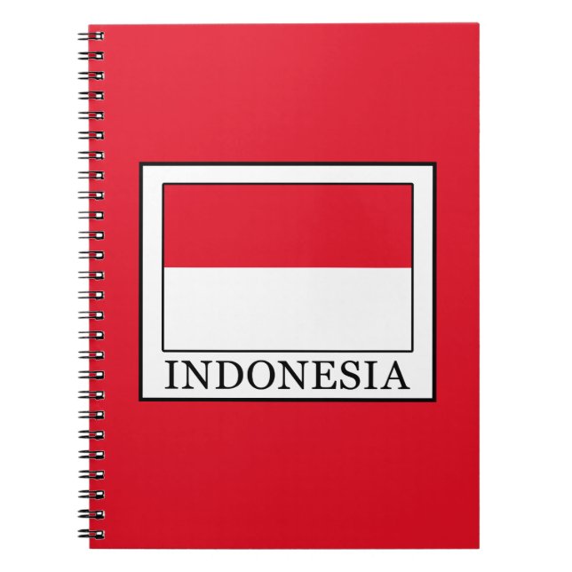 Caderno Espiral Indonésia (Frente)