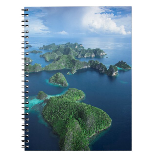 Caderno Espiral Indonésia, Papua Ocidental. Material De Raja Ampat (Frente)