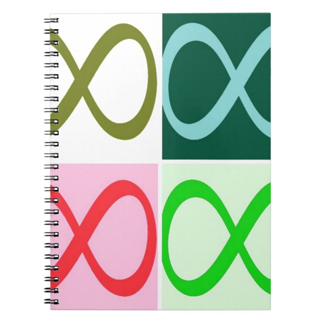 Caderno Espiral Infinidade e além (Frente)