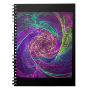 Caderno Espiral Infinito Colorido
