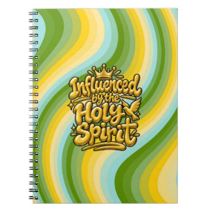 Caderno Espiral Influenciado pelo Espírito Santo