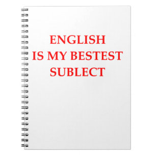 CADERNO ESPIRAL INGLÊS